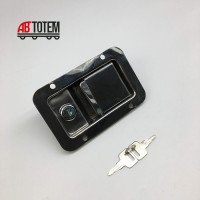 Автомобильный клавишный замок 140X108. Нержавеющая сталь. Артикул 14217S